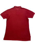 GAP Polo T-Shirt Logo Classico Rosso UNISEX L