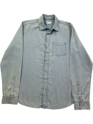 GAP SHIRT CHAMBRAY VINTAGE LIGHT BLUE MALE M