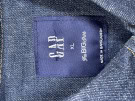 GAP ΠΟΥΚΑΜΙΣΟ DENIM ΜΠΛΕ ΑΝΤΡΙΚΟ PRE OWNED XL