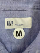 GAP Πουκάμισο Standard Fit Classic Μπλε Ανδρικό M