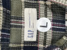 GAP ΠΟΥΚΑΜΙΣΟ ΤΣΕΚ ΜΙΛΙΤΑΡΙ ΠΡΑΣΙΝΟ ΑΝΤΡΙΚΟ PRE OWNED L