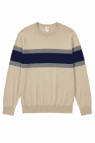 GAP MAGLIONE A RIGHE BEIGE UOMO PRE OWNED XXL
