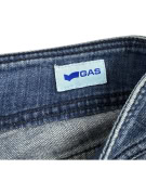 GAS Τζιν Παντελόνι CASUAL Λογότυπο Μπλε Ανδρικό S