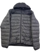 GEOGRAPHICAL NORWAY ΜΠΟΥΦΑΝ PUFFER SPORTSWEAR ΓΚΡΙ ΜΑΥΡΟ ΑΝΤΡΙΚΟ PRE OWNED S