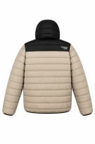 GEOGRAPHICAL NORWAY PUFFER JACKET MINIMAL BEIGE BLACK ΑΝΤΡΙΚΟ PRE OWNED S