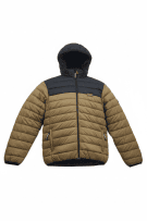 Geographical Norway Piumino Expedition con logo kaki/nero da uomo XXXLarge