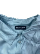 GERRY WEBER Πουκάμισο Σατέν Classic Μονόχρωμο Γαλάζιο Γυναικείο M