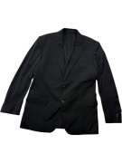 GF FERRÉ Σακάκι Vintage Ριγέ Μαύρο Ανδρικό L/XL