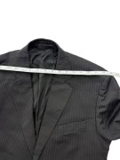 GF FERRÉ Σακάκι Vintage Ριγέ Μαύρο Ανδρικό L/XL