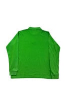 GIANFRANCO FERRE BEACHWEAR POLO MANICA LUNGA MINIMAL VERDE LIME UOMO PRE OWNED XL