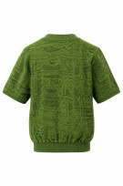 GRAN SASSO  90s SHIRT RETRO VERDE UNISEX PRE OWNED M