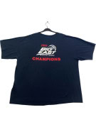 GILDAN T SHIRT GRAPHIC ATHLETIC BLU NAVY UOMO PRE OWNED 2XL