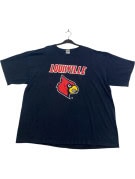 GILDAN T SHIRT GRAPHIC ATHLETIC BLU NAVY UOMO PRE OWNED 2XL