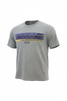 GILDAN T SHIRT GRAFICA RACING GRIGIA UNISEX PRE OWNED L