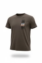 GILDAN GRAPHIC TEE VINTAGE BROWN UOMO PRE OWNED M