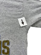 GILDAN LONG SLEEVE TEE GRAPHIC GREY MEN PRE OWNED M