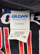 GILDAN ΜΑΚΡΥΜΑΝΙΚΟ T SHIRT RACING GRAPHIC ΜΑΥΡΟ UNISEX PRE OWNED XXL