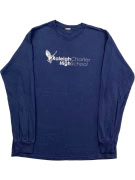 GILDAN ΜΠΛΟΥΖΑ ΜΑΚΡΥΜΑΝΙΚΗ RALEIGH CHARTER LOGO ΜΠΛΕ UNISEX L