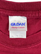 GILDAN T-SHIRT CON LOGO CAROLINA GAMECOCKS BORDEAUX UNISEX XL