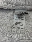 GILDAN T SHIRT GRAPHIC ΓΚΡΙ ΑΝΤΡΙΚΟ PRE OWNED XXL