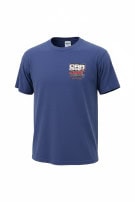 GILDAN T SHIRT GRAPHIC ΜΠΛΕ UNISEX PRE OWNED L