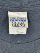 Gildan T-Shirt con logo Racing blu scuro unisex XL
