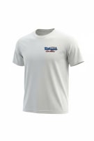 Gildan T-shirt con logo Talladega Car Show 2014 bianca unisex L