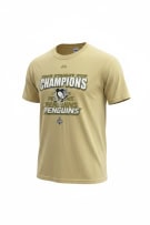 GILDAN T SHIRT VINTAGE 2009 STANLEY CUP CHAMPIONS ΚΙΤΡΙΝΟ UNISEX MEDIUM preowned
