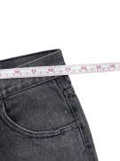 Giorgio Armani Junior Denim Pants Vintage Logo Grey Women’s XS