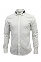 GIVENCHY CAMICIA CON STELLE BIANCA DA UOMO S