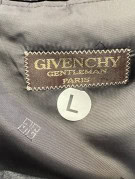 GIVENCHY BLAZER CLASSICO GRIGIO UOMO PRE OWNED L