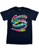 GM T SHIRT GRAPHIC RETRO ΜΑΥΡΟ UNISEX PRE OWNED S