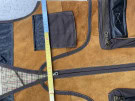 1980s GOGO WORKWEAR VEST BROWN MENS PRE OWNED L