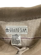 Grand Slam Polo Shirt Μπεζ Ριγέ Classic Fit Unisex