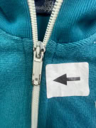 Grasshoppers Φόρμα Σετ Vintage Zip Logo Πετρόλ Μπλε Γυναικείο S