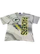 GREEN BAY GRAPHIC TEE VINTAGE GREY MEN PRE OWNED XL