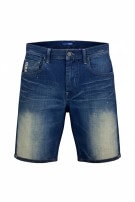 GS RAW DENIM SHORTS WASHED BLUE MEN PRE OWNED L