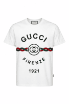 GUCCI T SHIRT GRAPHIC BIANCO UOMO PRE OWNED M/L