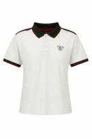 GUCCI POLO SHIRT MINIMAL CREAM ΑΝΤΡΙΚΟ PRE OWNED S