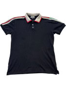 GUCCI POLO SHIRT RETRO BLACK ΑΝΤΡΙΚΟ PRE OWNED XL