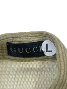 GUCCI ΠΟΥΚΑΜΙΣΟ ΚΕΝΤΗΜΕΝΟ WASHED OLIVE ΑΝΤΡΙΚΟ PRE OWNED L