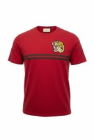 GUCCI T SHIRT GRAPHIC ΚΟΚΚΙΝΟ ΑΝΤΡΙΚΟ PRE OWNED XL