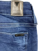 Guess Beverly Jeans Skinny Casual con Logo Blu da Donna XS