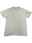 GUESS ECO T-SHIRT DA UOMO BIANCO/ECRÙ CON LOGO IN RILIEVO - S