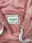 Guess Φούτερ Hoodie Casual Logo Ροζ Γυναικείο M