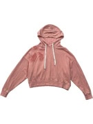 Guess Φούτερ Hoodie Casual Logo Ροζ Γυναικείο M