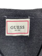 GUESS Γκρι Πλεκτή Ζακέτα με Κουμπιά Ανδρική XL