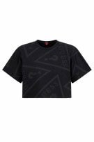 GUESS GRAPHIC TEE ΜΑΥΡΟ ΓΥΝΑΙΚΕΙΟ PRE OWNED S