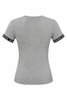 GUESS ΓΥΝΑΙΚΕΙΟ GRAPHIC TEE ΓΚΡΙ PRE OWNED S