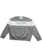 GUESS JEANS Sweatshirt Oversized Vintage Logo Grey / White Men's XL